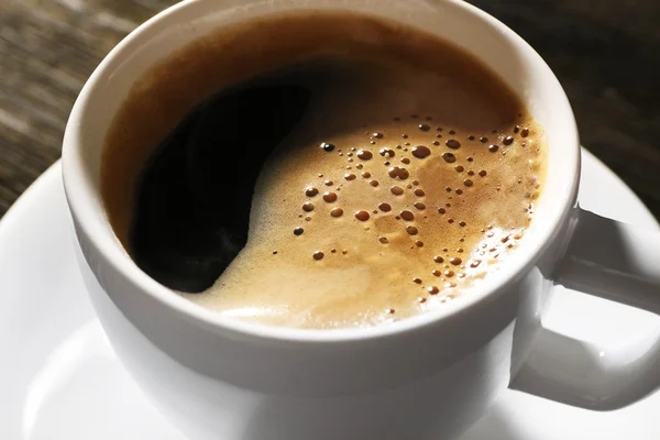 Kopje verse koffie — Stockfoto