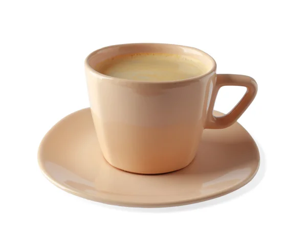 Cup of coffee with foam — Stock Photo, Image