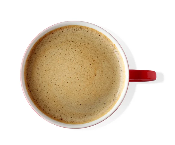 Tasse Kaffee mit Schaum — Stockfoto