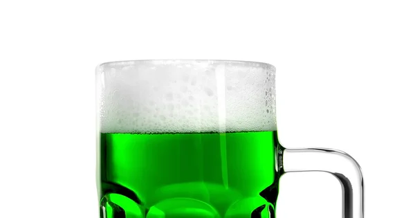 Vaso de cerveza verde —  Fotos de Stock