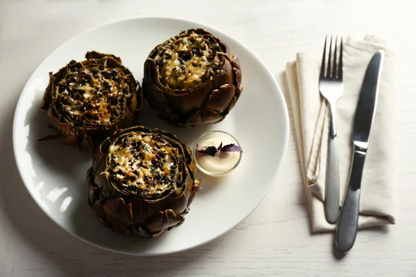 Deliciosas alcachofas al horno — Foto de Stock