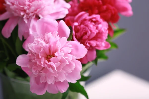 Beautiful peony bouquet — Stock Photo, Image