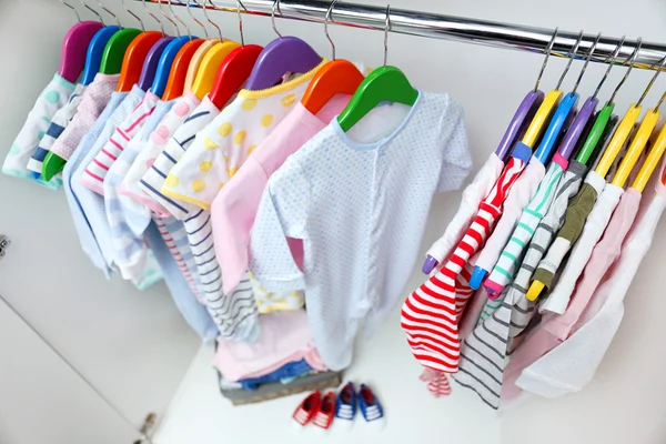 Clothes and shoes for kids — Stock Photo, Image