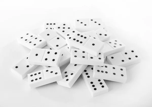 Yığın beyaz Domino Telifsiz Stok Imajlar