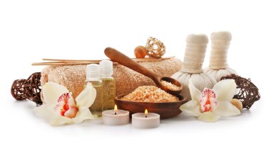 Güzel spa kompozisyonu   