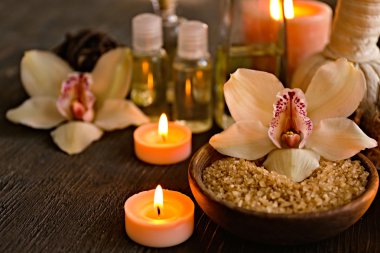 Güzel spa kompozisyonu   