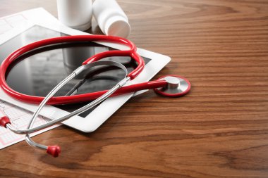 Tıbbi kavramı. Sağlık stetoskop