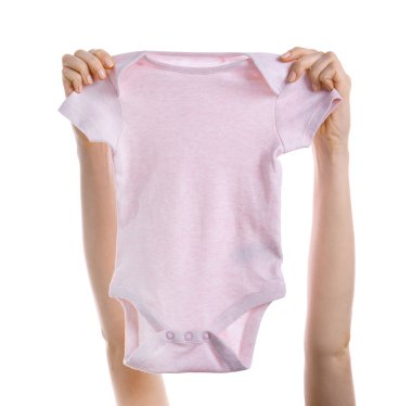 Bebek elbise tutan eller 