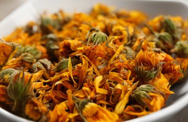 Kuru ot yakın çekim