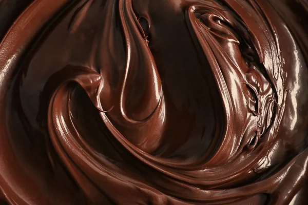 Gesmolten chocolade achtergrond — Stockfoto
