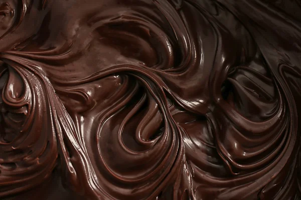 Gesmolten chocolade achtergrond — Stockfoto