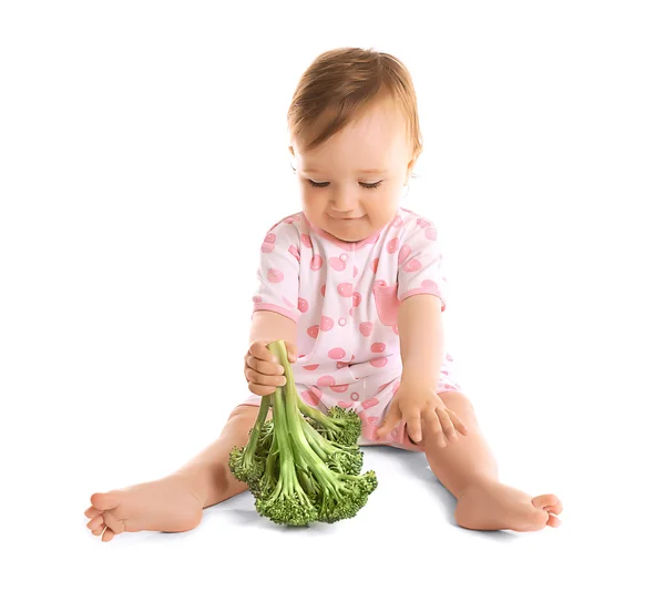 Schattig baby meisje — Stockfoto