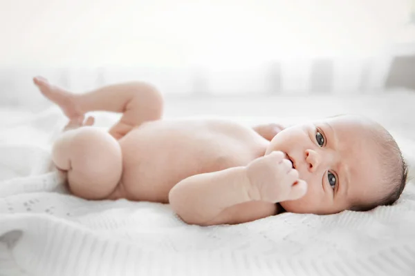 Newborn baby girl — Stock Photo, Image