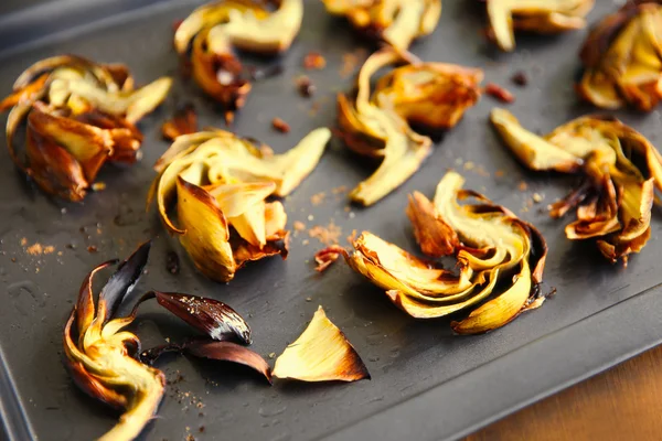 Baked artichokes with spices — Stock Photo, Image