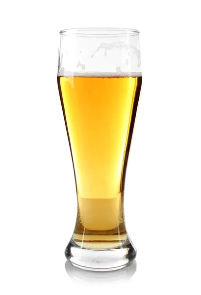 Glas kall öl — Stockfoto