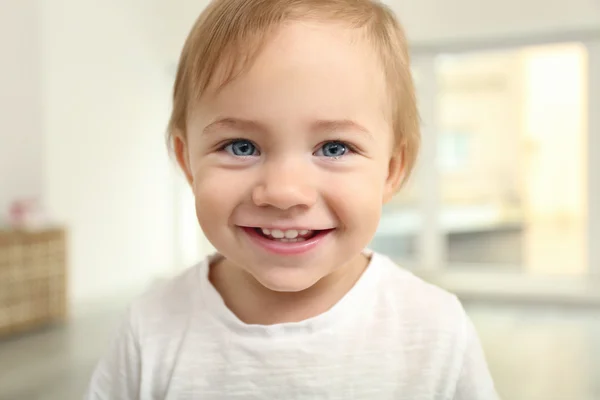 Baby girl having fun — Stock Photo, Image