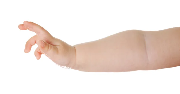 Gesto de la mano del bebé — Foto de Stock