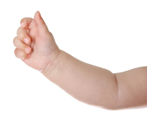 赤ちゃんの手ジェスチャー — ストック写真