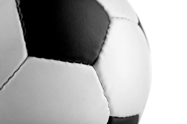 Soccer ball on white — Stock Photo, Image