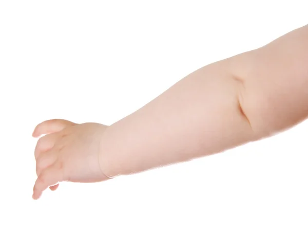 Baby jongen hand — Stockfoto