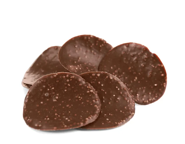 美味的巧克力薯片 — 图库照片