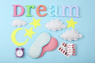 Uyku kavramı aksesuarları ile