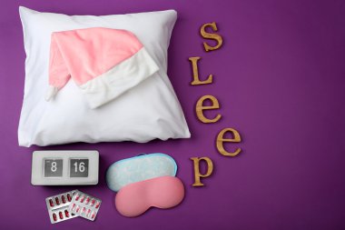 Uyku kavramı aksesuarları ile