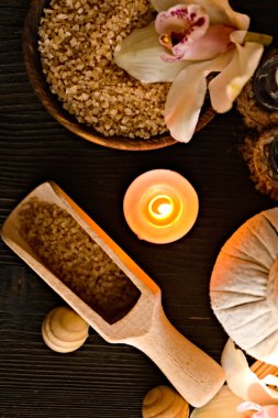 Güzel spa kompozisyonu 