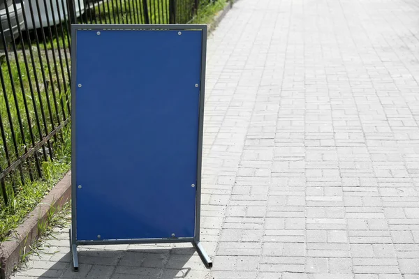 Billboard on city street — Stock Photo, Image