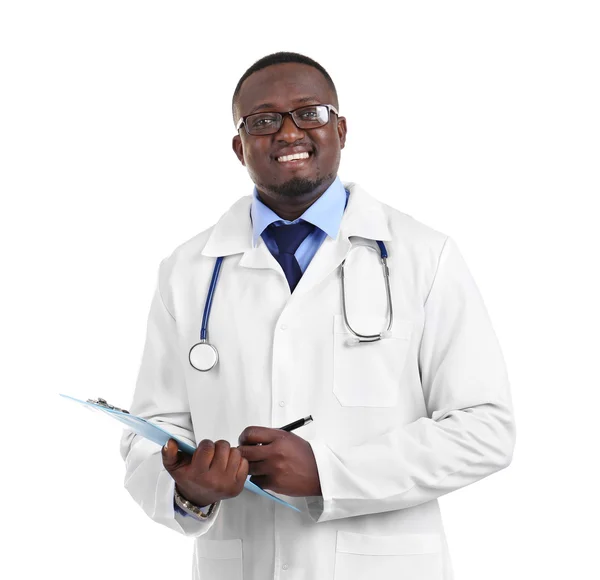 Professional African doctor — Stock Photo, Image