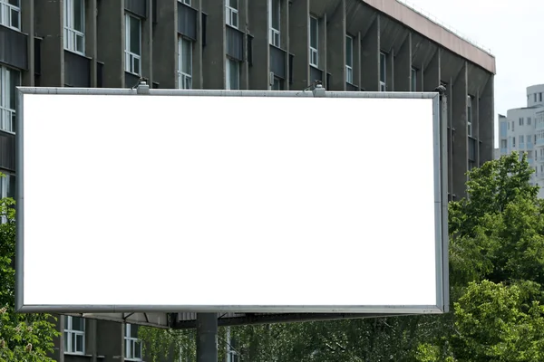 Şehir sokak billboard — Stok fotoğraf