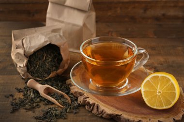 Bir fincan siyah çay.