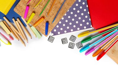 İleti örneği üzerinde beyaz dizi