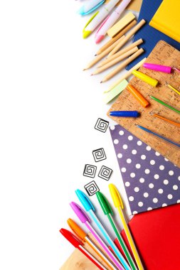 İleti örneği üzerinde beyaz dizi