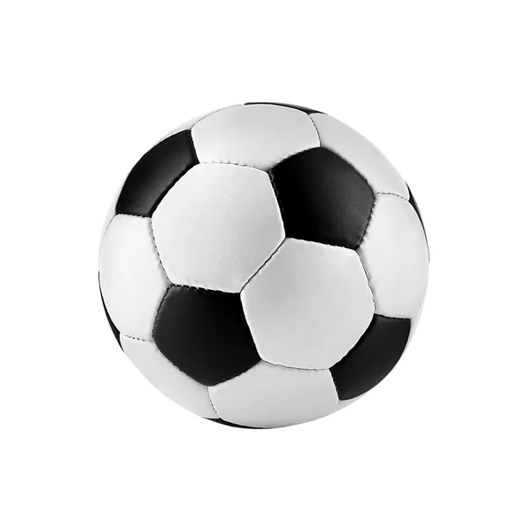 Pallone da calcio isolato — Foto Stock