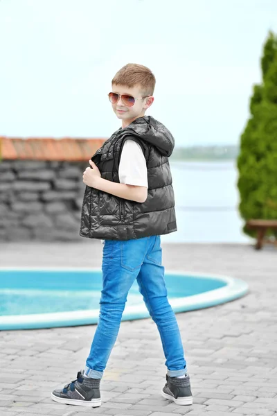Concepto de niño moda — Foto de Stock