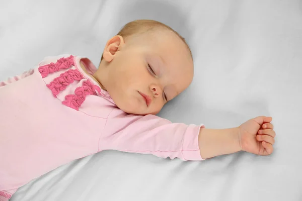Adormecido bebê bonito — Fotografia de Stock