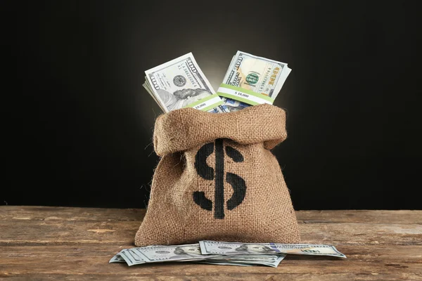 Full Money bag — Stock Photo, Image