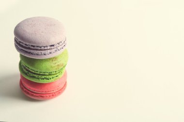 Kule renkli macaroons 