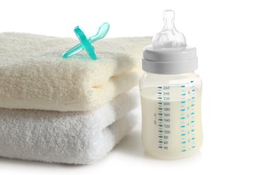 Biberon ve havlu 