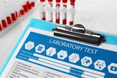 Laboratuvar test panosuna