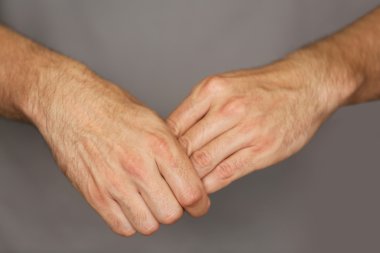 Yumrukları ile dövme için alan