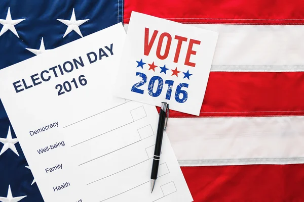 American vote concept — Stock Photo, Image