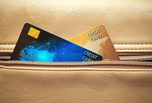 Deux cartes de crédit — Photo
