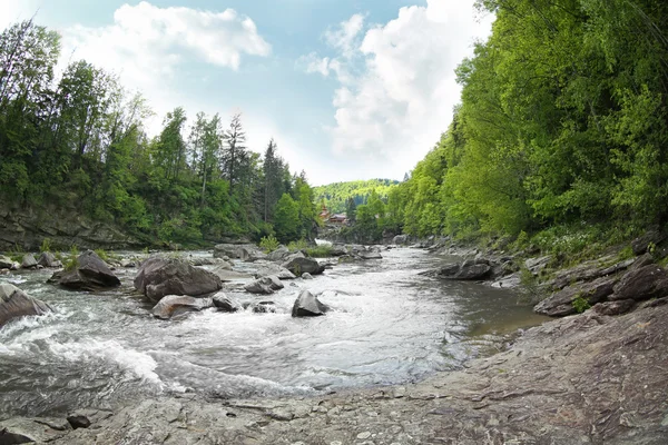 Magnificent mountain river — Stock Photo, Image