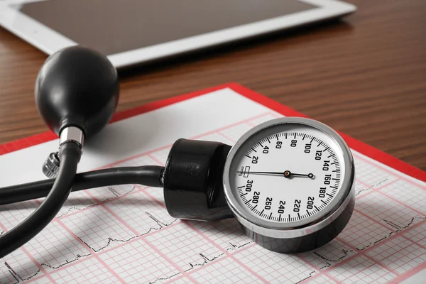 Medische manometer, close-up — Stockfoto