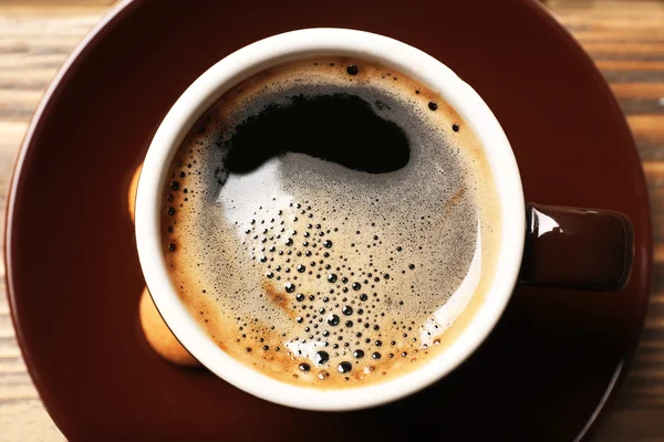 Kopp kaffe, närbild — Stockfoto