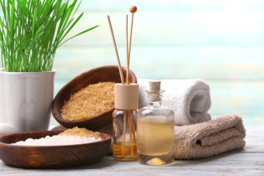 Güzel spa kompozisyonu