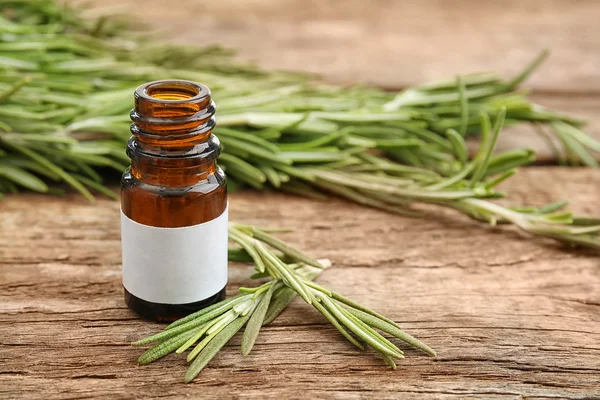 Dropper bottle and herbs — Stock Photo, Image