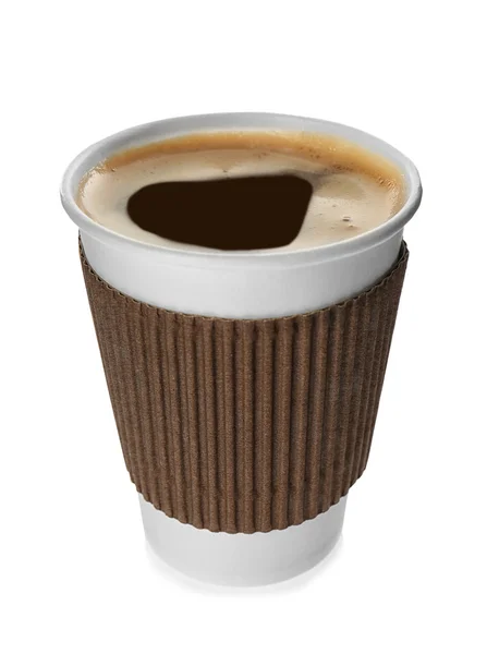 Paper cup of coffee — Stock Photo, Image